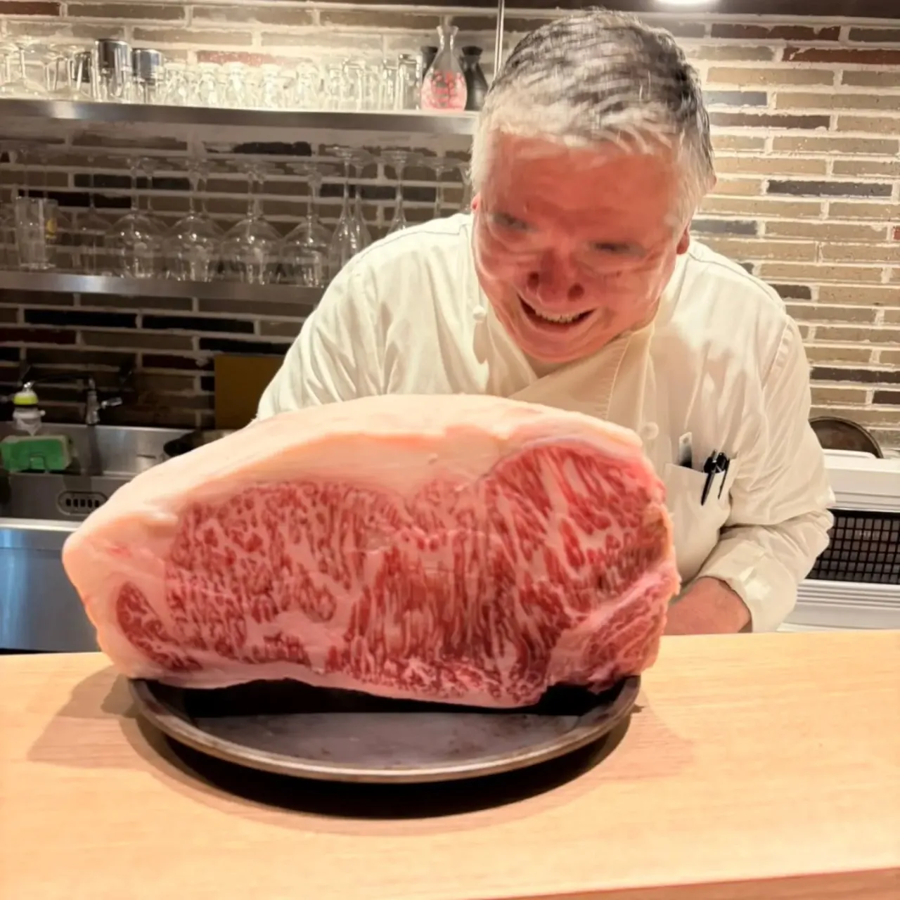但馬牛のサーロイン、間違いなく日本一