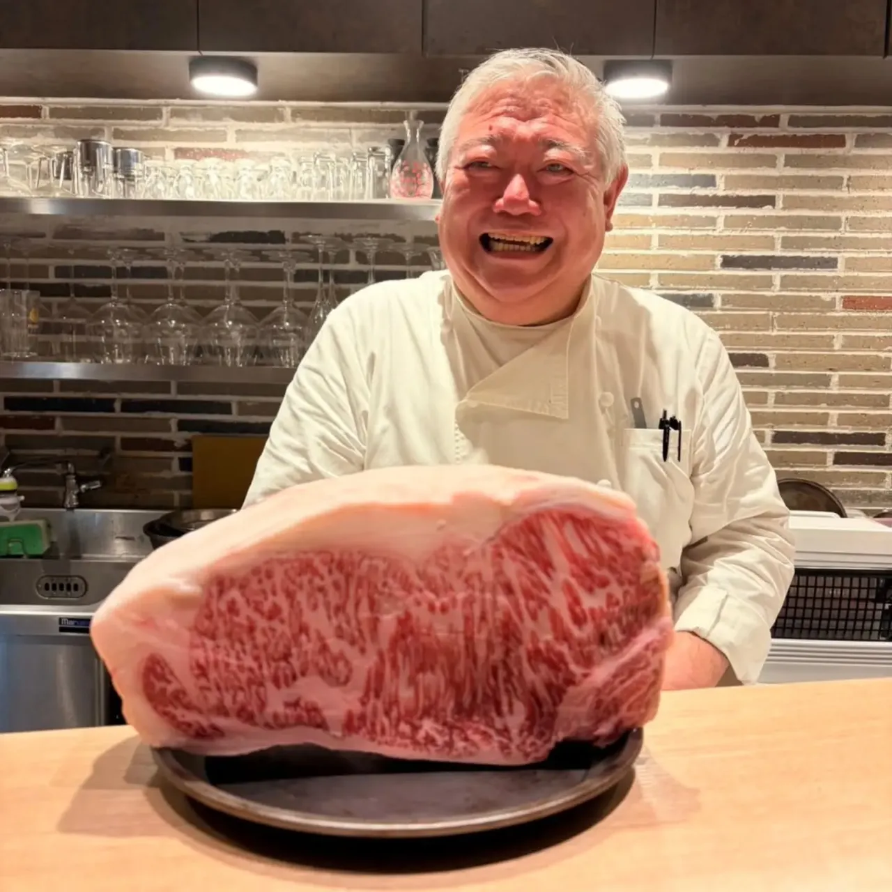 但馬牛のサーロイン、間違いなく日本一